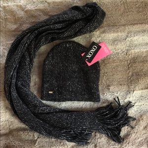 Beanie and scarf set